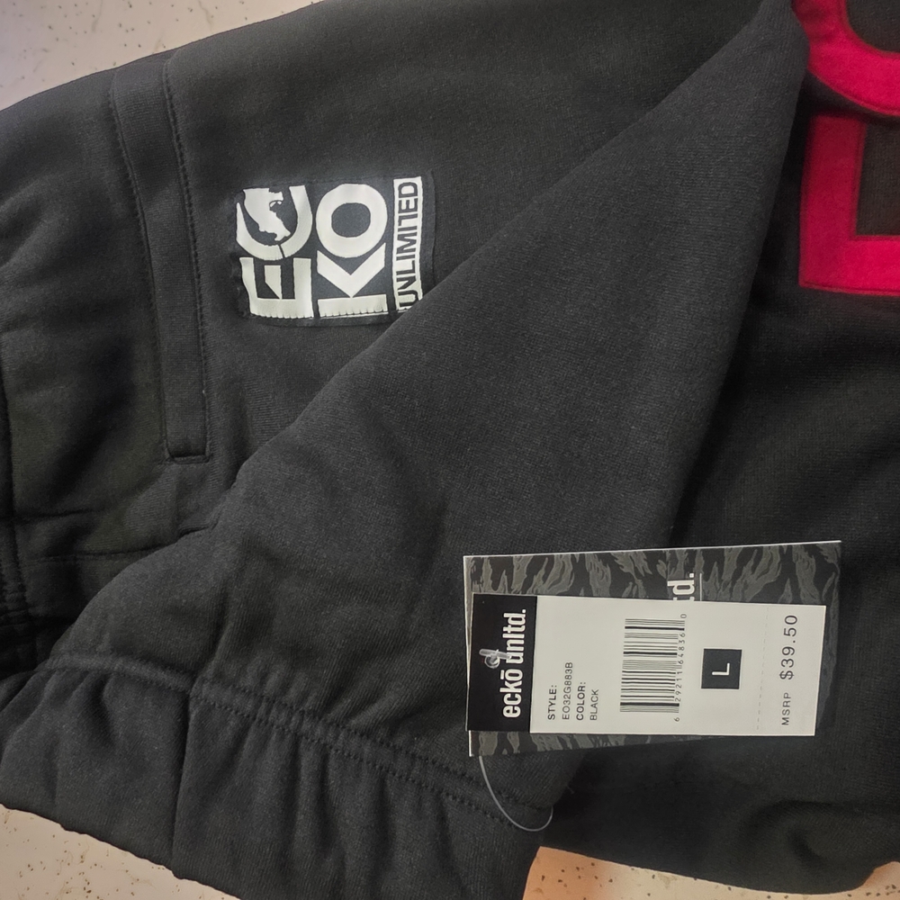 Ecko Unlimited Black Sweatpants for Men